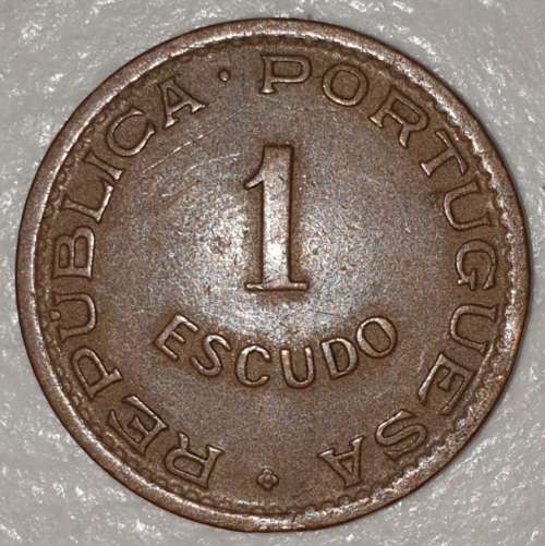 1957 - 1 ESCUDO - MOCAMBIQUE - MOZAMBIQUE - (Bronze)